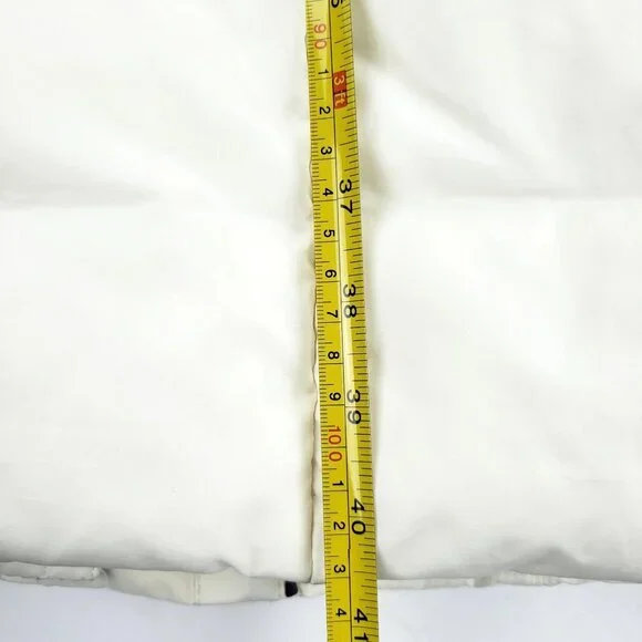 Cole Haan Women's Large Fill 80% Down, 20% Feather Coat Ivory Cream Jacket EUC - Picture 16 of 16